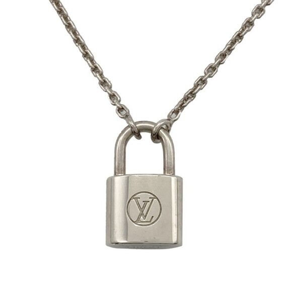 LOUIS VUITTON Silver Necklace - Picture 1 of 6